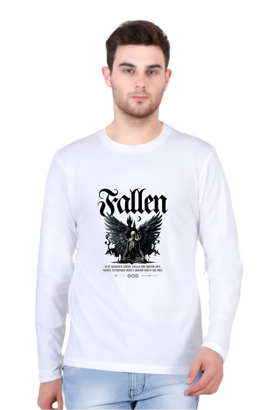 Round Neck Full Sleeve Fallen Design