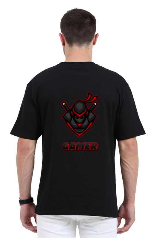 Oversized T-Shirt Gamer Design