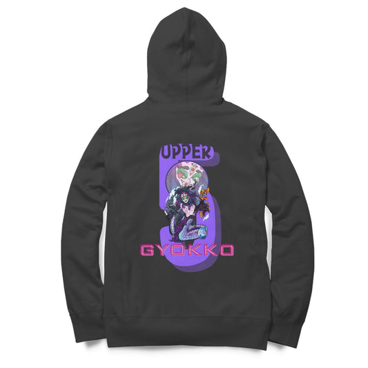 Hoodie with Upper 5 Design