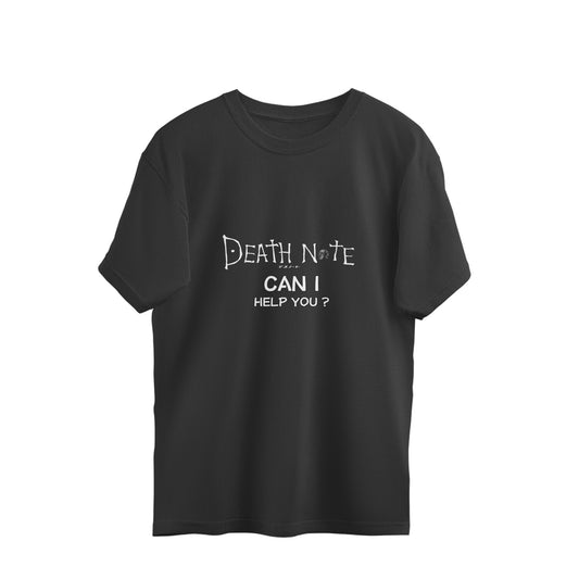 Oversized T-Shirt Death Note Quote